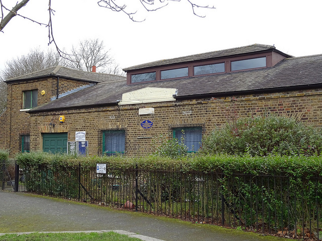 Blue plaque № 9650 - Originally St Mary’s National School erected in 1819 on part of the Workhouse Acre. It was designed to accommodate a master and mistress plus 200 pupils