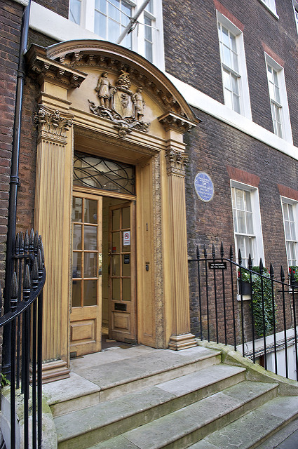 Edward Grey blue plaque - Viscount Grey  of Falloden  Sir  Edward Grey  1862-1933  Foreign Secretary  lived here