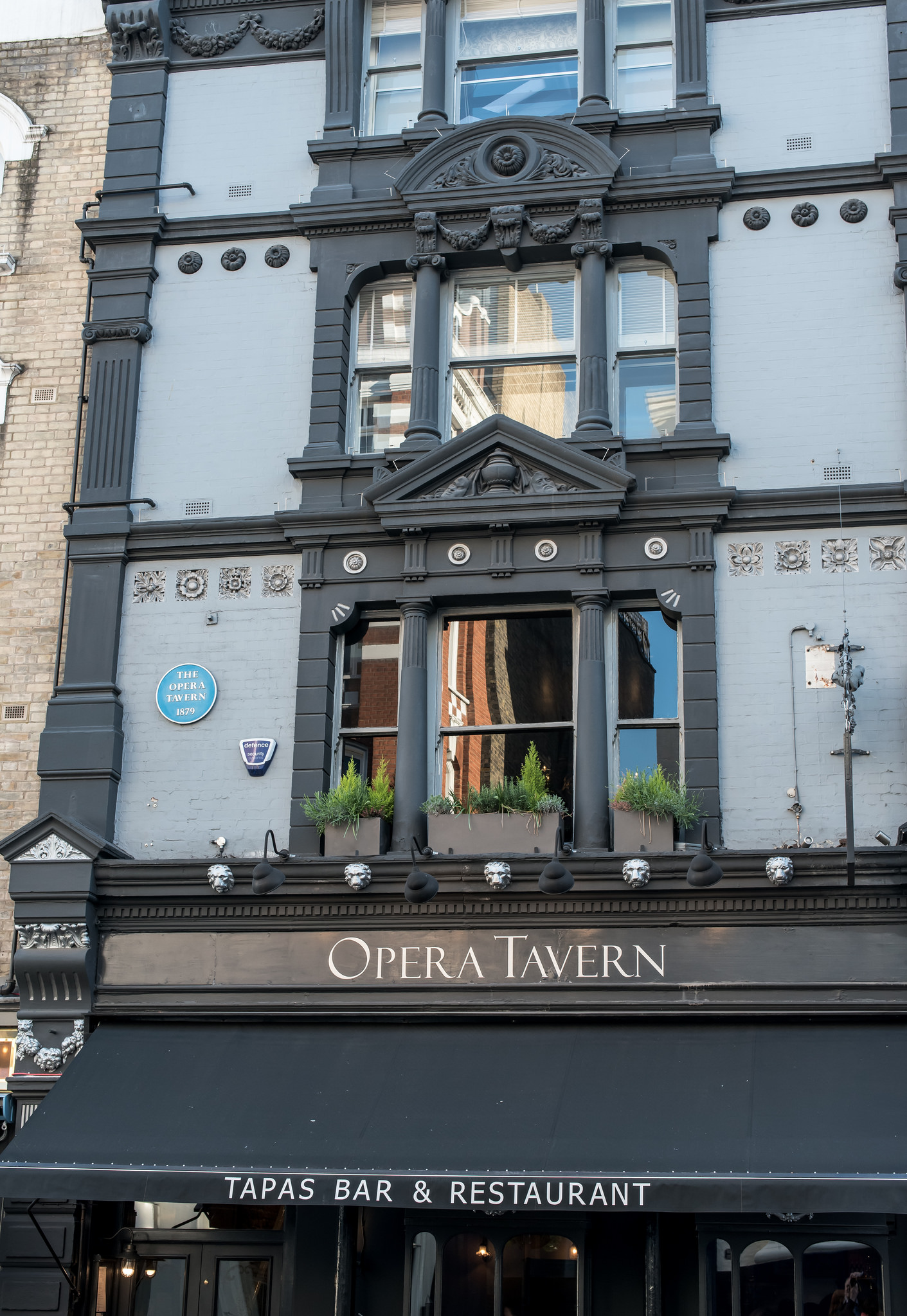 Blue plaque № 30096 - The Opera Tavern 1879