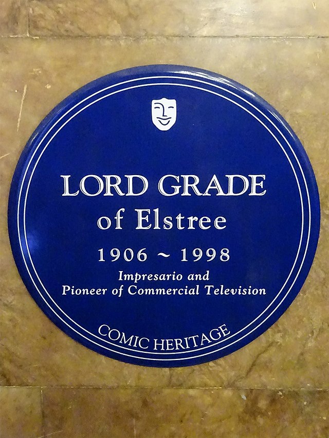 Blue plaque № 5974 - Lord Grade