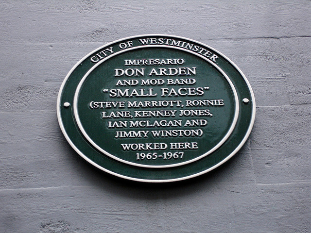 Don Arden, Small Faces, Steve Marriott, Ronnie Lane, and 3 other - Impresario Don Arden and mod band 
