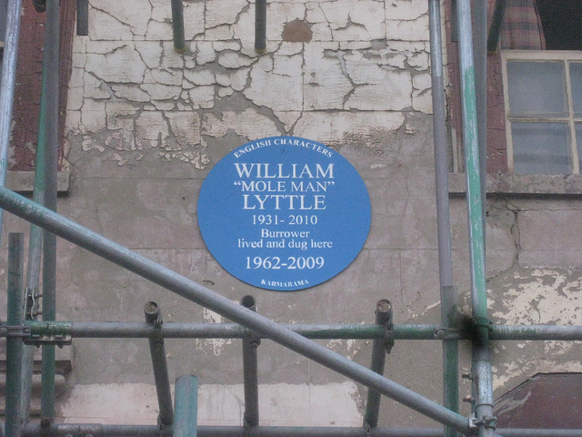 William Lyttle blue plaque - William 